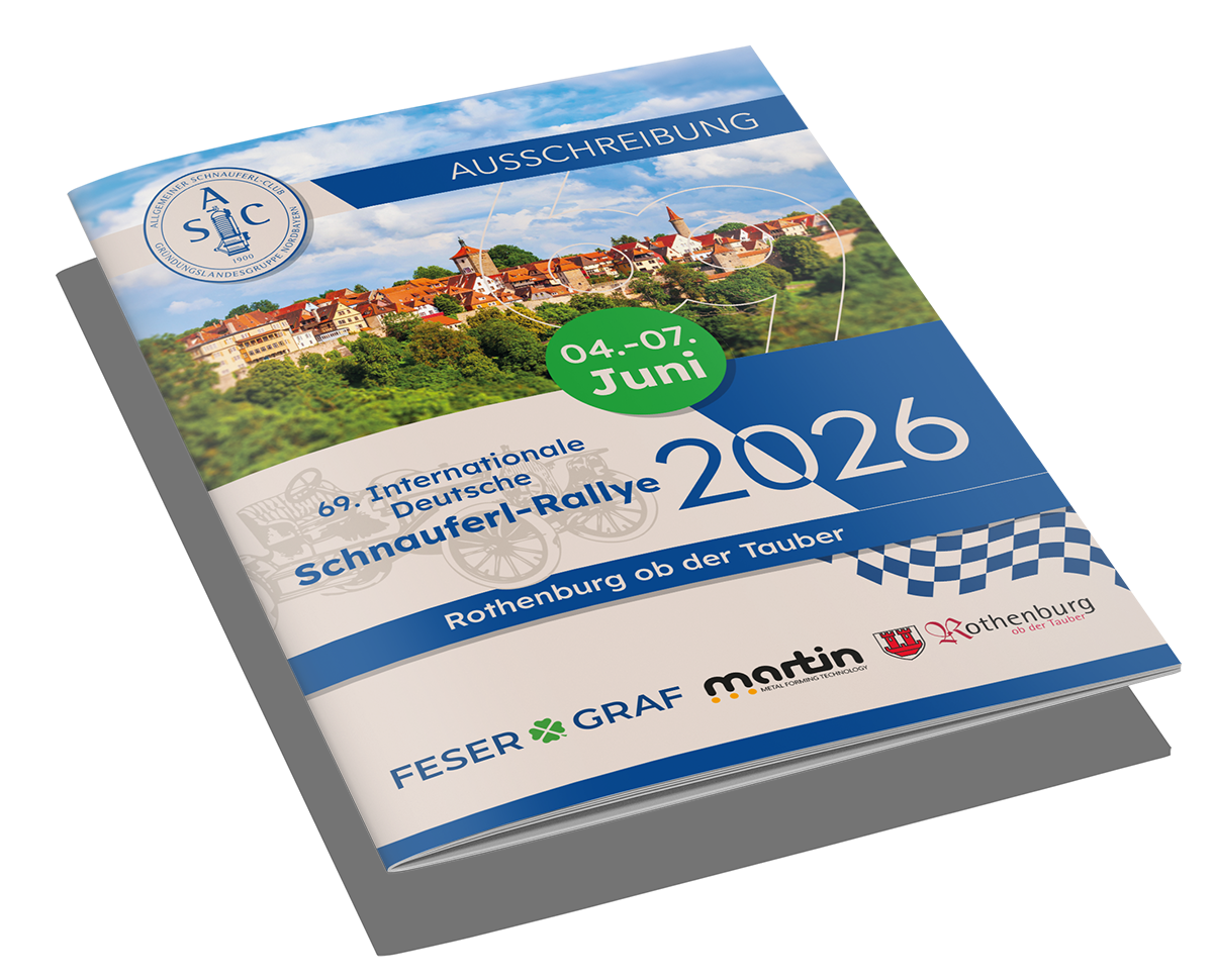 69. Internationale Deutsche Schnauferl-Rallye 2026 / Ausschreibung